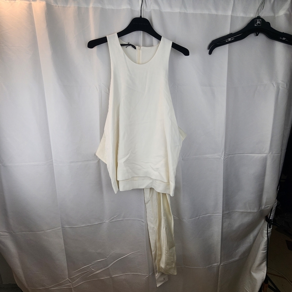 Haider Ackermann Runway White Coronus Drape Top size 8(40) BNWT - Picture 6 of 14